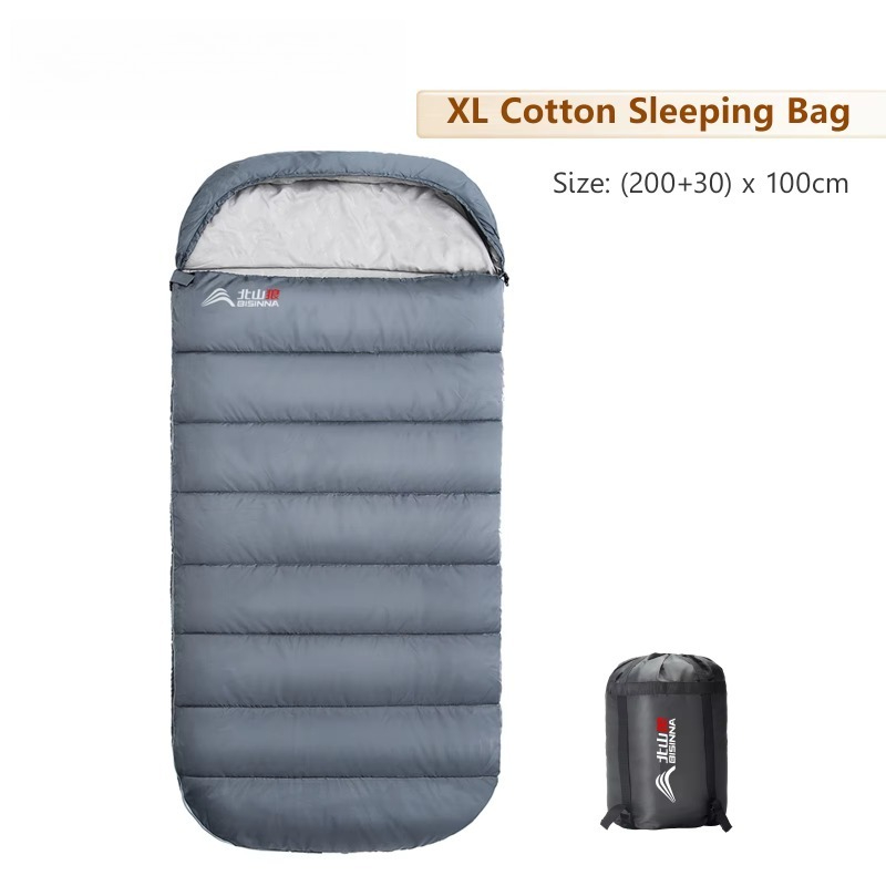 Outdoor Camping Equipment - Oversized Winter Camping Sleeping Bag Lightweight