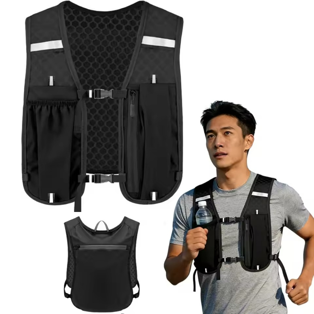 Outdoor Camping Vest - Running Hydration Vest for Women and