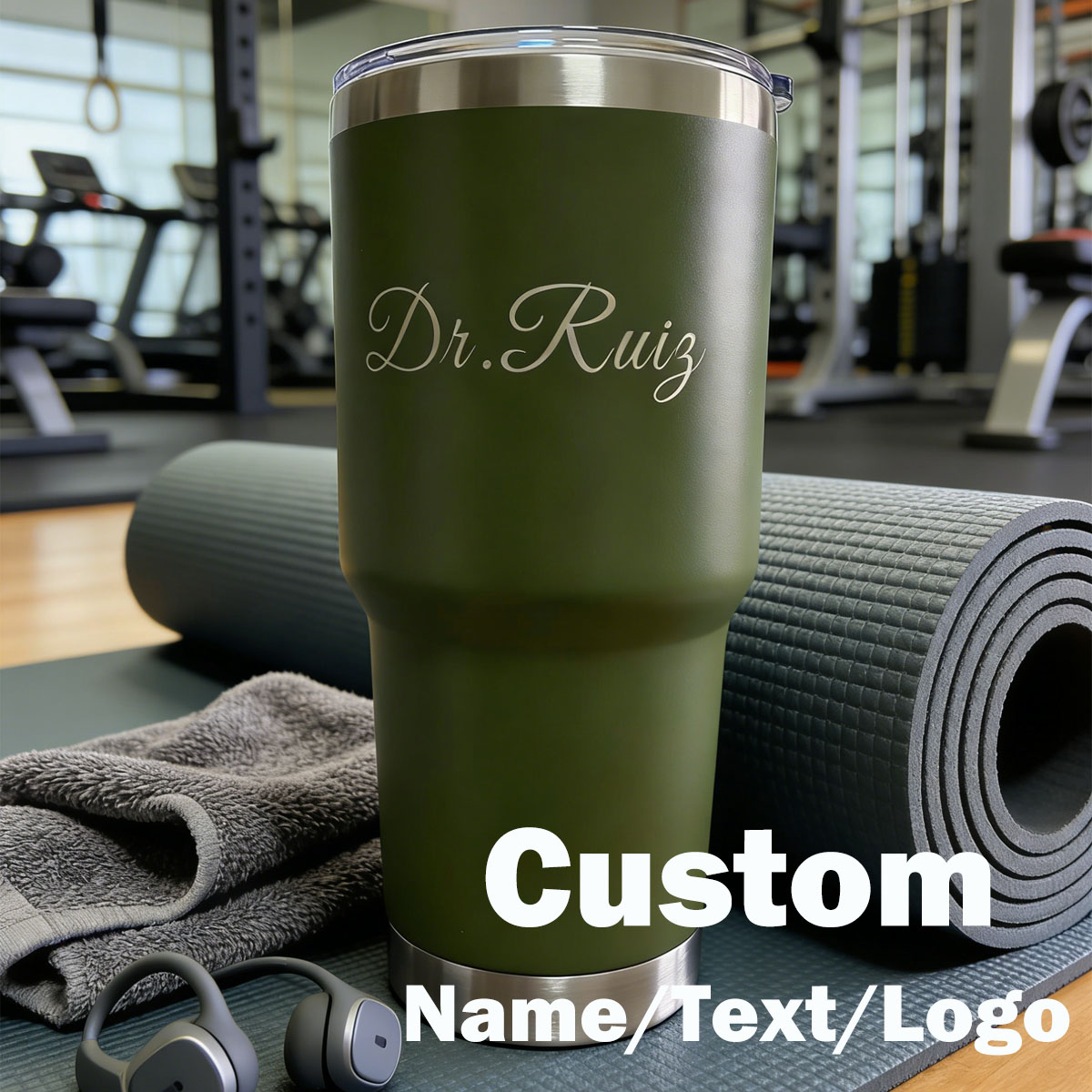 Outdoor Camping Water Tank - Custom Personalized 30 oz Vacuum Insulated