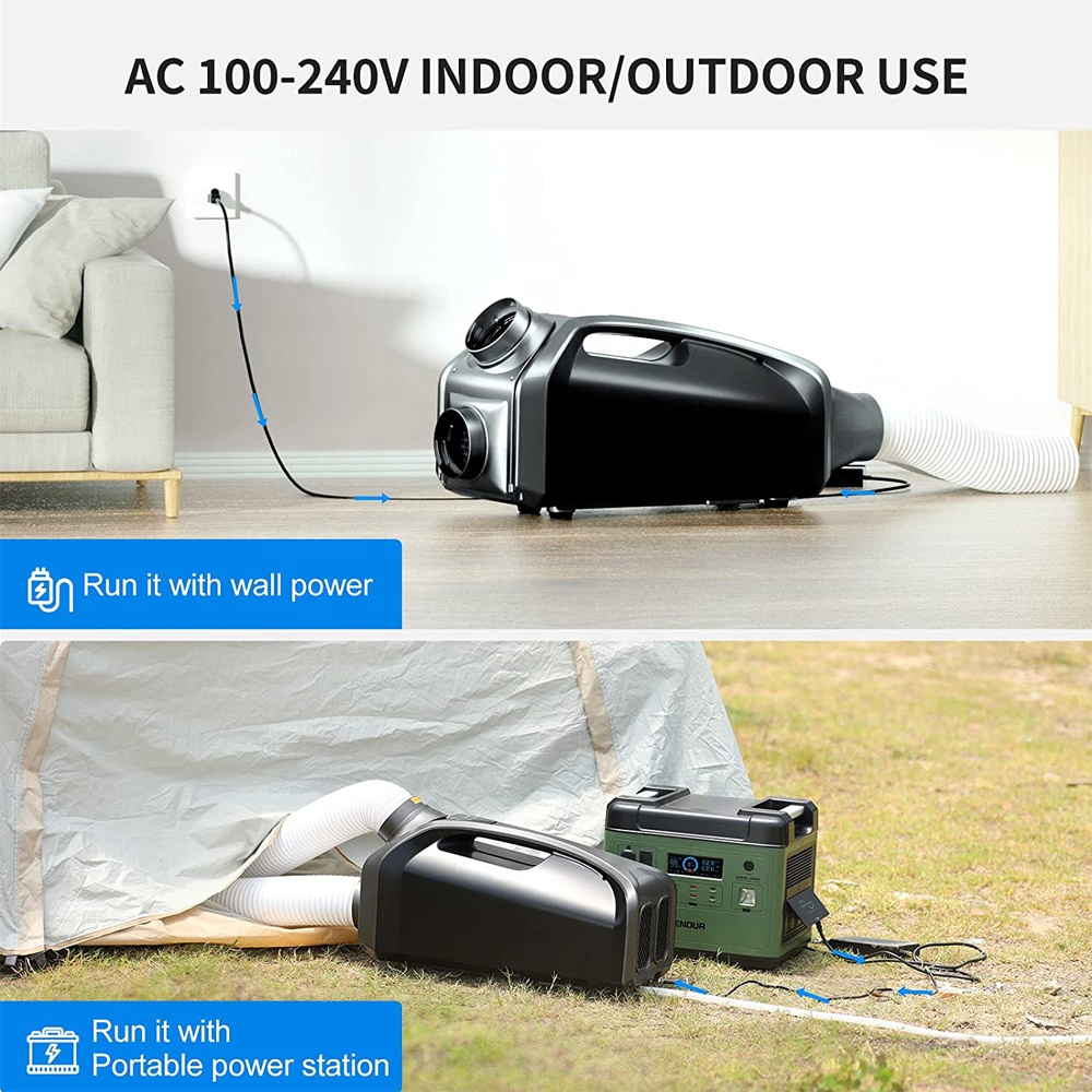 Outdoor Camping Air Conditioner - Delf Outdoor Portable Tent Camping Solar