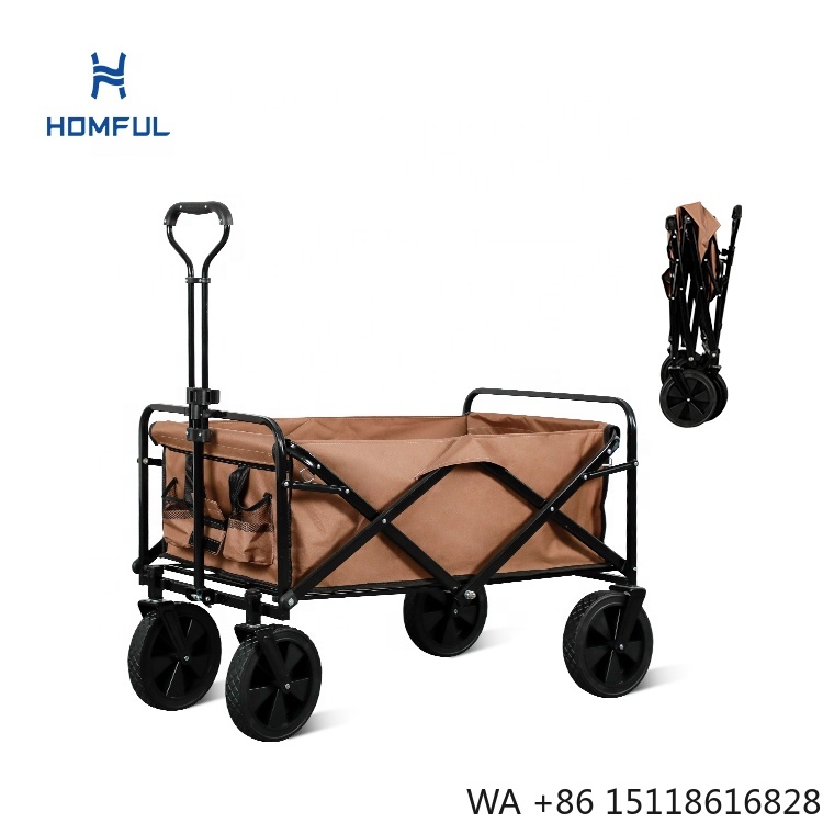 Camp Table Folding - HOMFUL Fishing Bollerwagen Collapsible Folding Camping