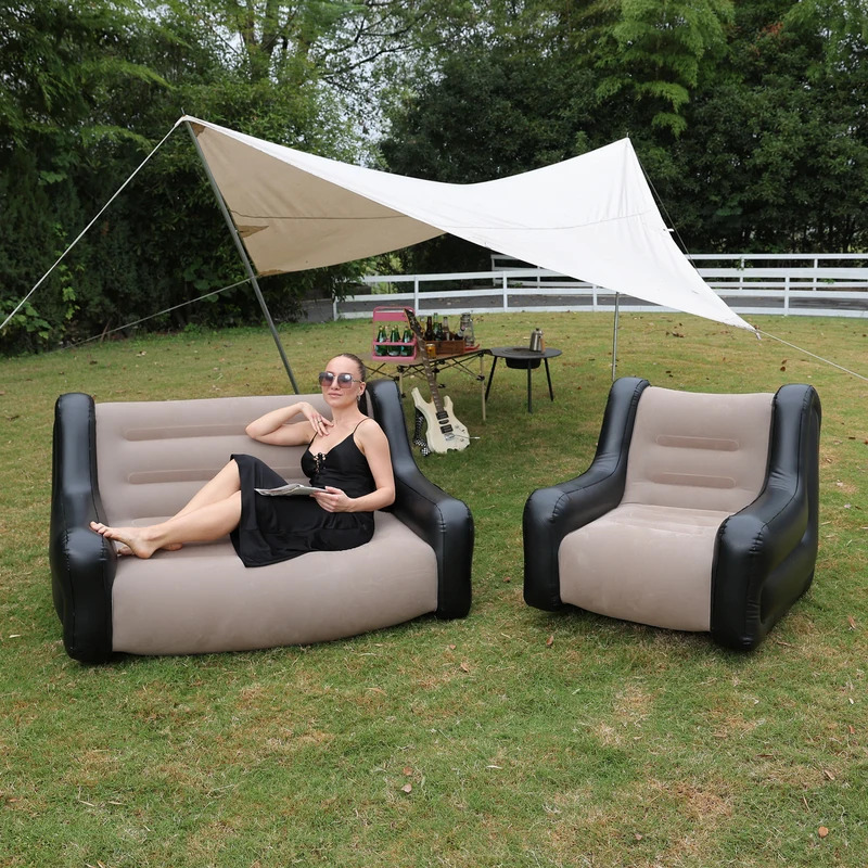 Air Mattress Inflatable Sofa D - огляд і ціна Outdoor Camping Couch
