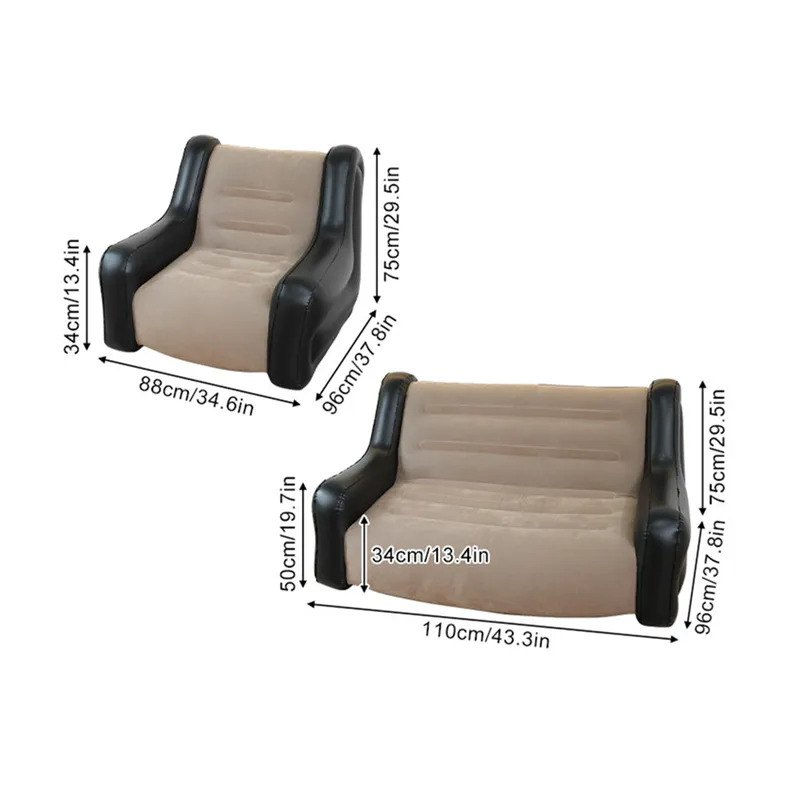 Air Mattress Inflatable Sofa D - огляд і ціна Outdoor Camping Couch