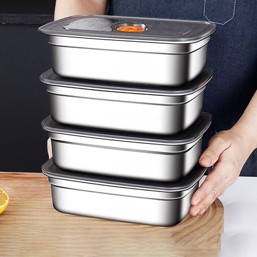 Stainless Steel Camping Lunch  - огляд і ціна Outdoor Camping Fridge