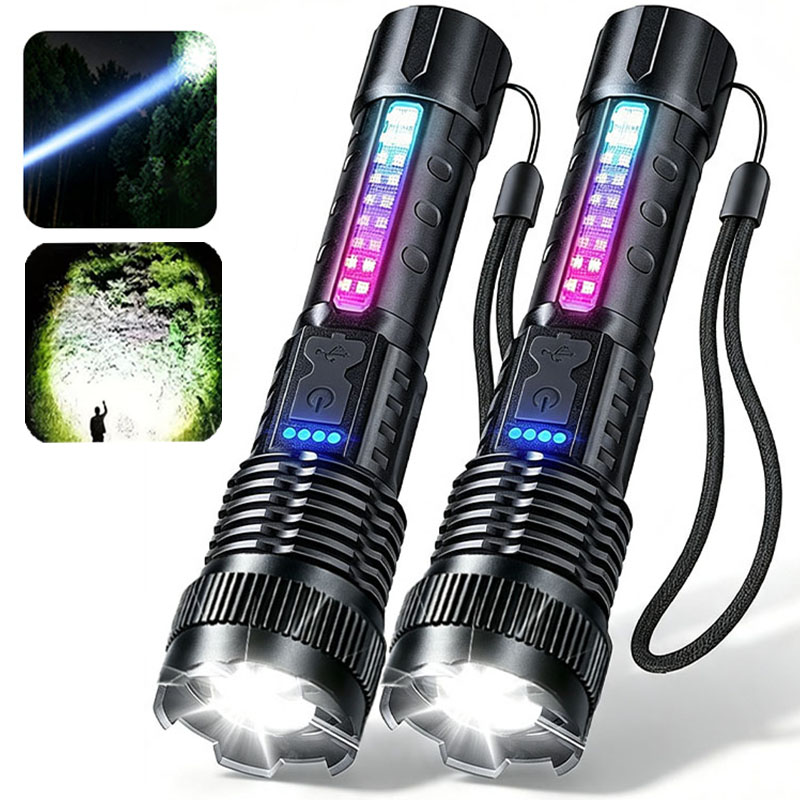 2pcs/set High Power LED Flashl - огляд і ціна Outdoor Camping Glamping Share