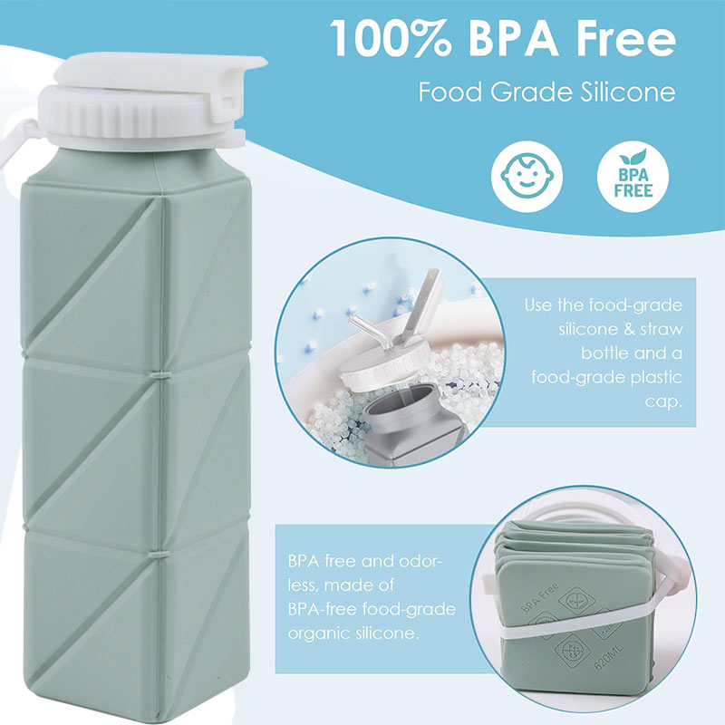620ml Collapsible Water Bottle - огляд і ціна Outdoor Camping Water Tank