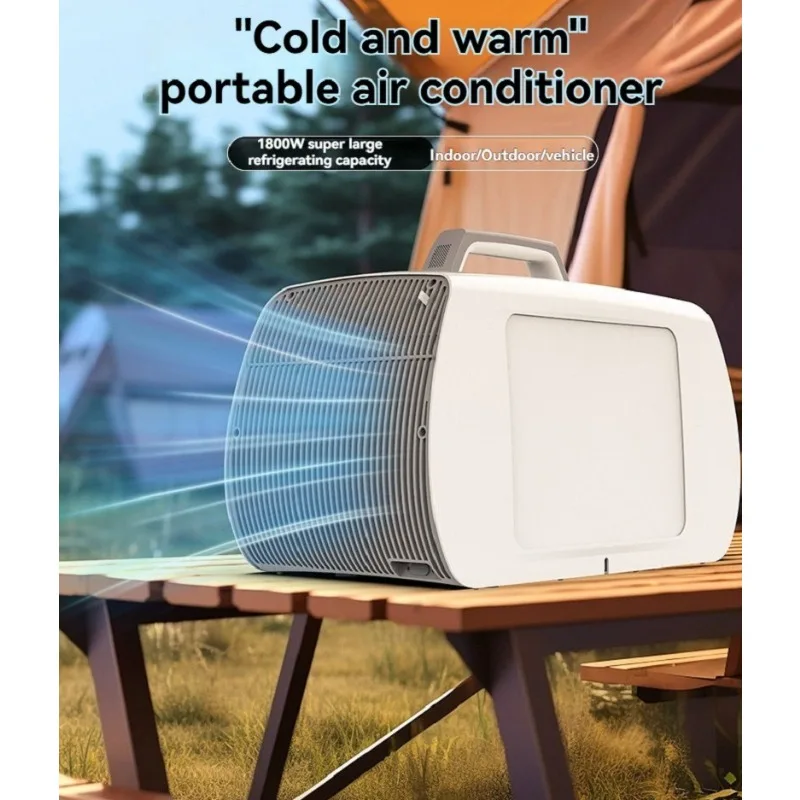 110V/220V Portable Mobile Air  - огляд і ціна Outdoor Camping Air Conditioner