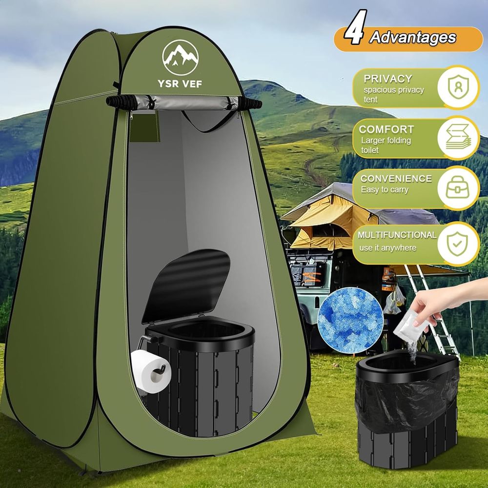 Portable Toilet Kit, Camping T - огляд і ціна Outdoor Camping Tent