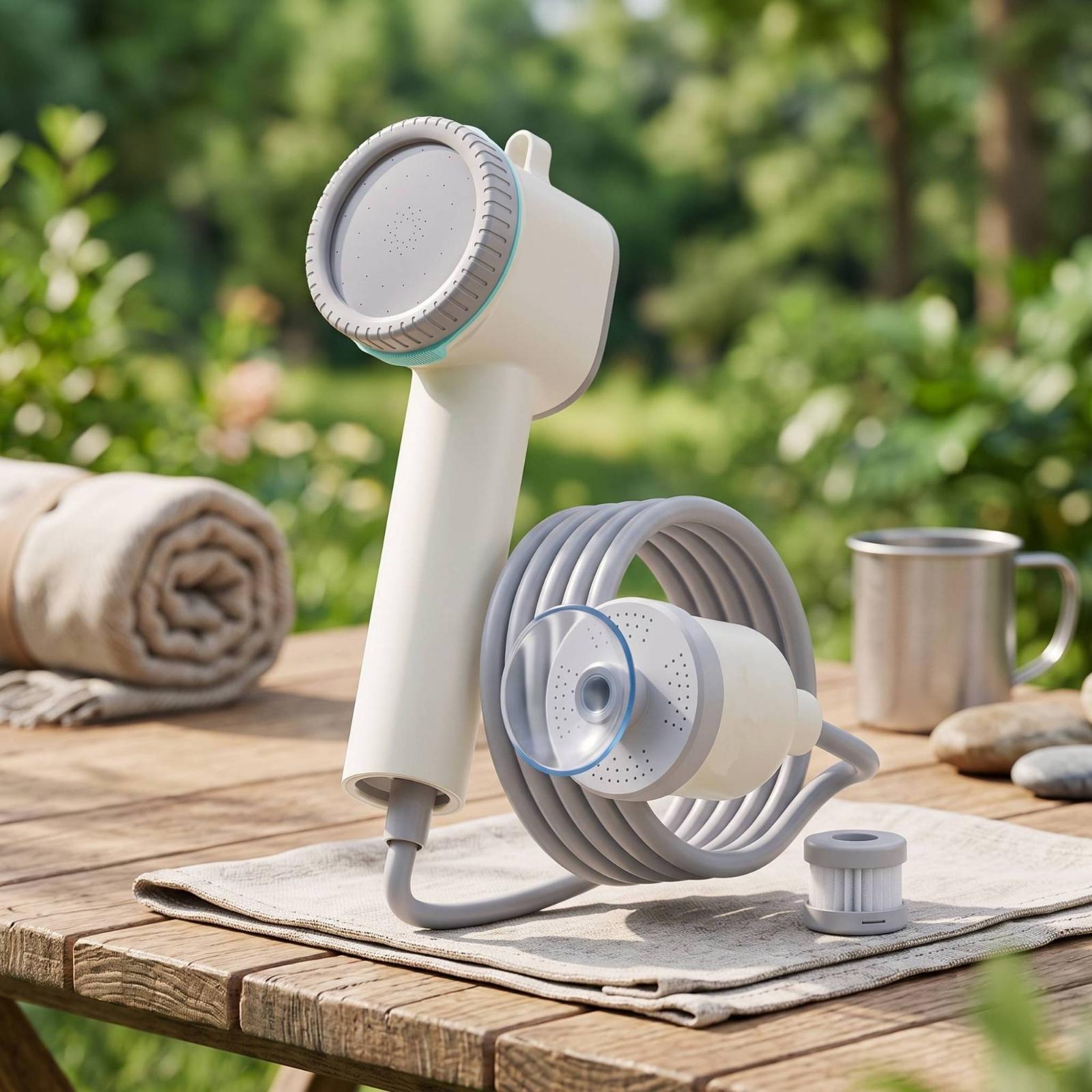 Handheld Portable Electric Sho - огляд і ціна Outdoor Camping Showers