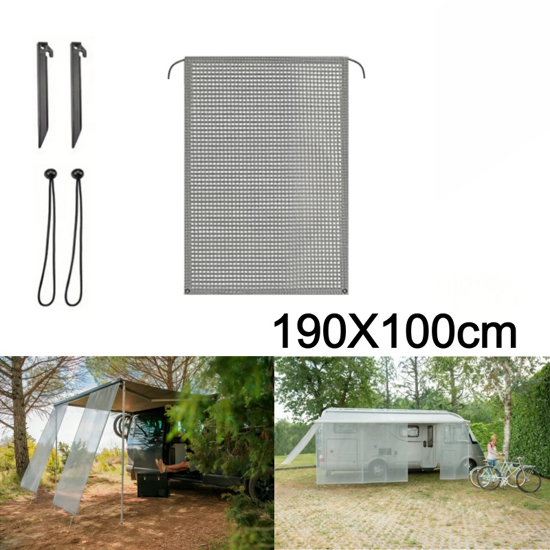RV Awning Front Sun Shade Scre - огляд і ціна Outdoor Camping Awning