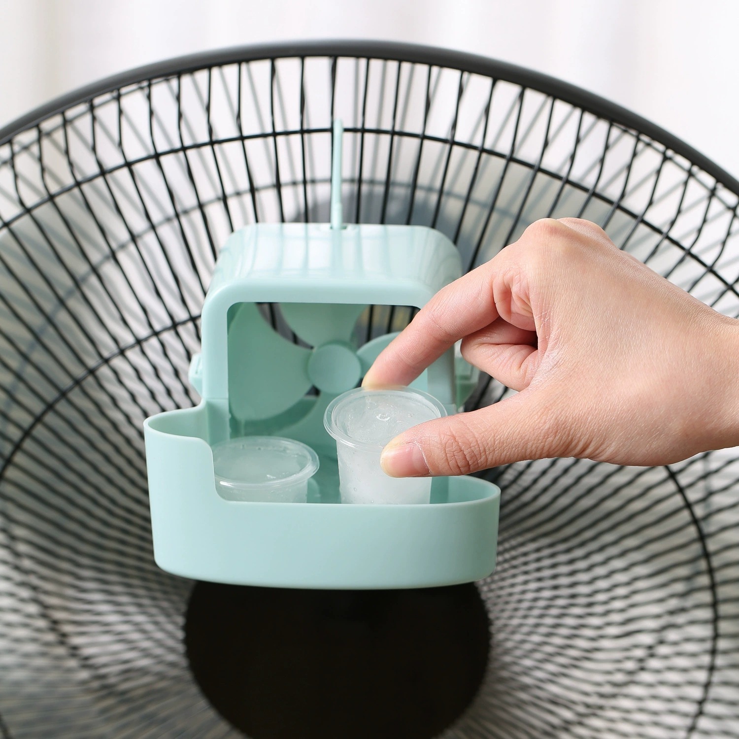 Clip-On Ice Cooling Fan, Porta - огляд і ціна Outdoor Camping Air Conditioner