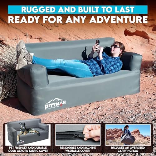 Pittman - Inflatable Couch wit - огляд і ціна Outdoor Camping Couch