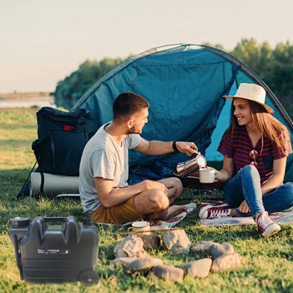 28L Camping Outdoor Bucket wit - огляд і ціна Outdoor Camping Water Tank