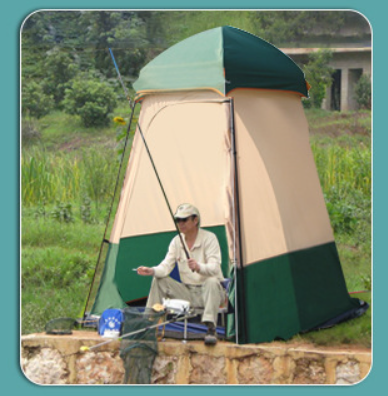 Large Size Oxford Fabric Four- - огляд і ціна Outdoor Camping Tent