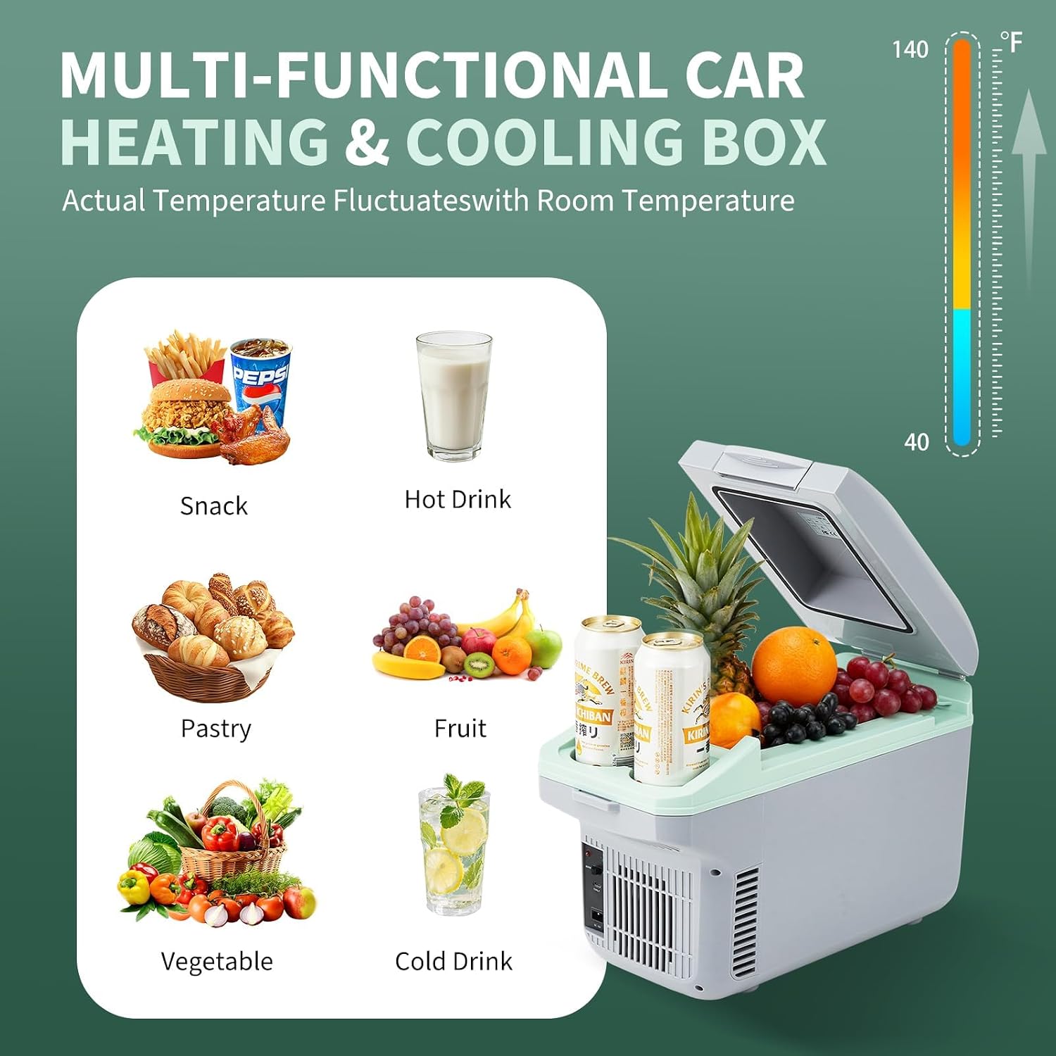 Tacleekii 8L Electric Car Refr - огляд і ціна Outdoor Camping Fridge
