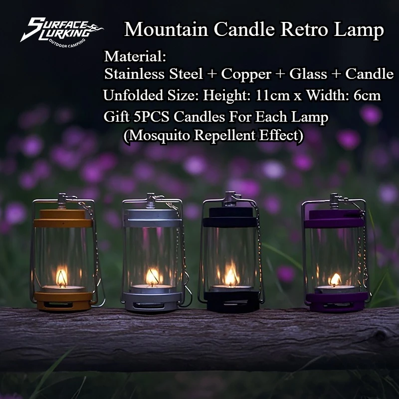 GOPEAK Outdoor Candle Lights S - огляд і ціна Outdoor Camping Glamping Share