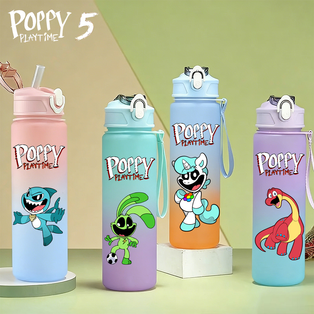 750ml Poppy Playtime Straw Bot - огляд і ціна Outdoor Camping Water Tank