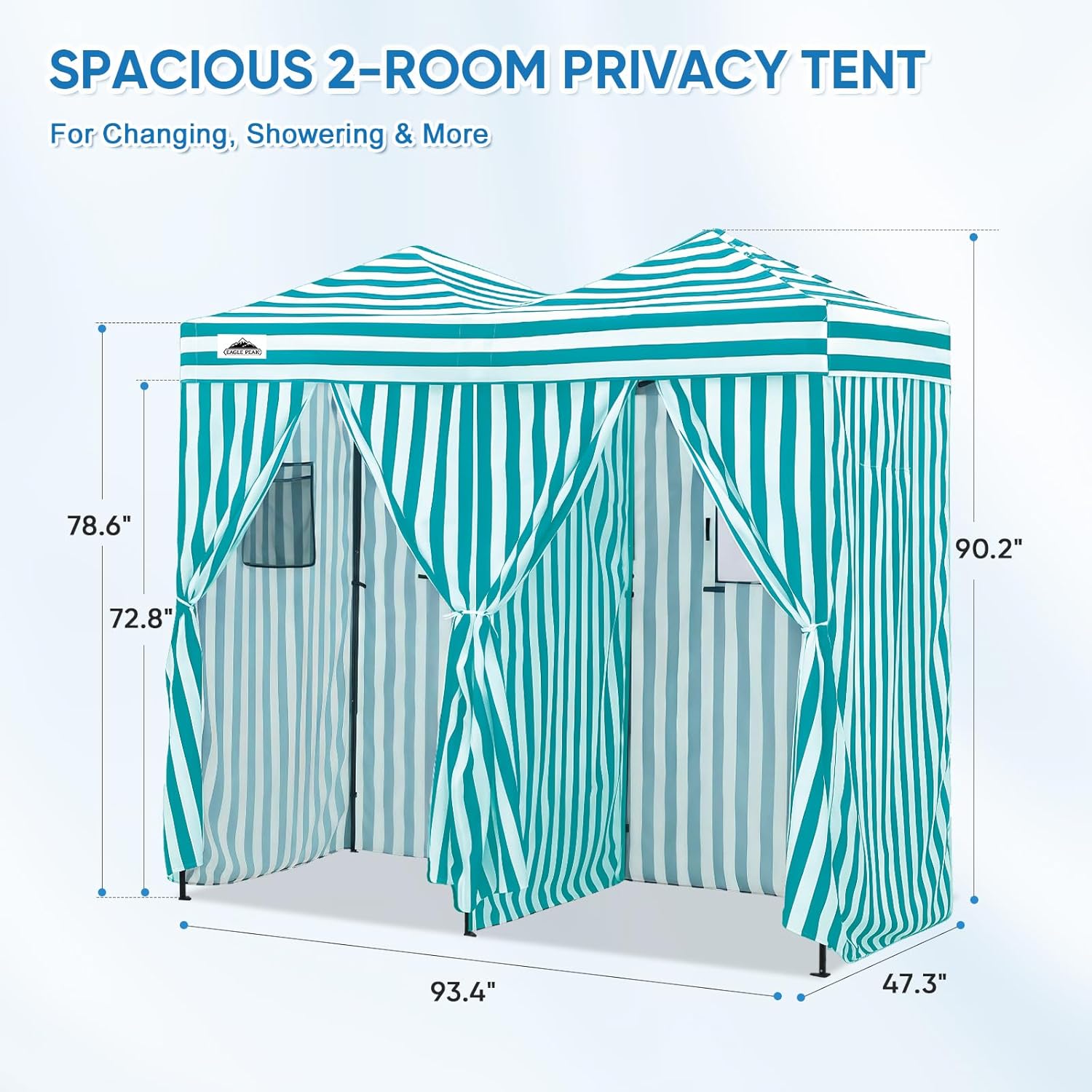 Outdoor Portable 2-Room Pop Ch - огляд і ціна Outdoor Camping Tent