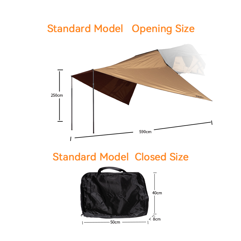 Waterproof Oxford Canopy Tent  - огляд і ціна Outdoor Camping Awning