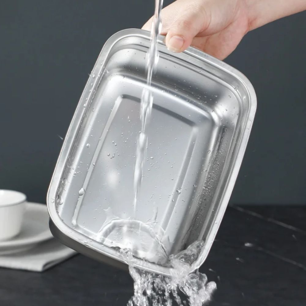 Stainless Steel Camping Lunch  - огляд і ціна Outdoor Camping Fridge
