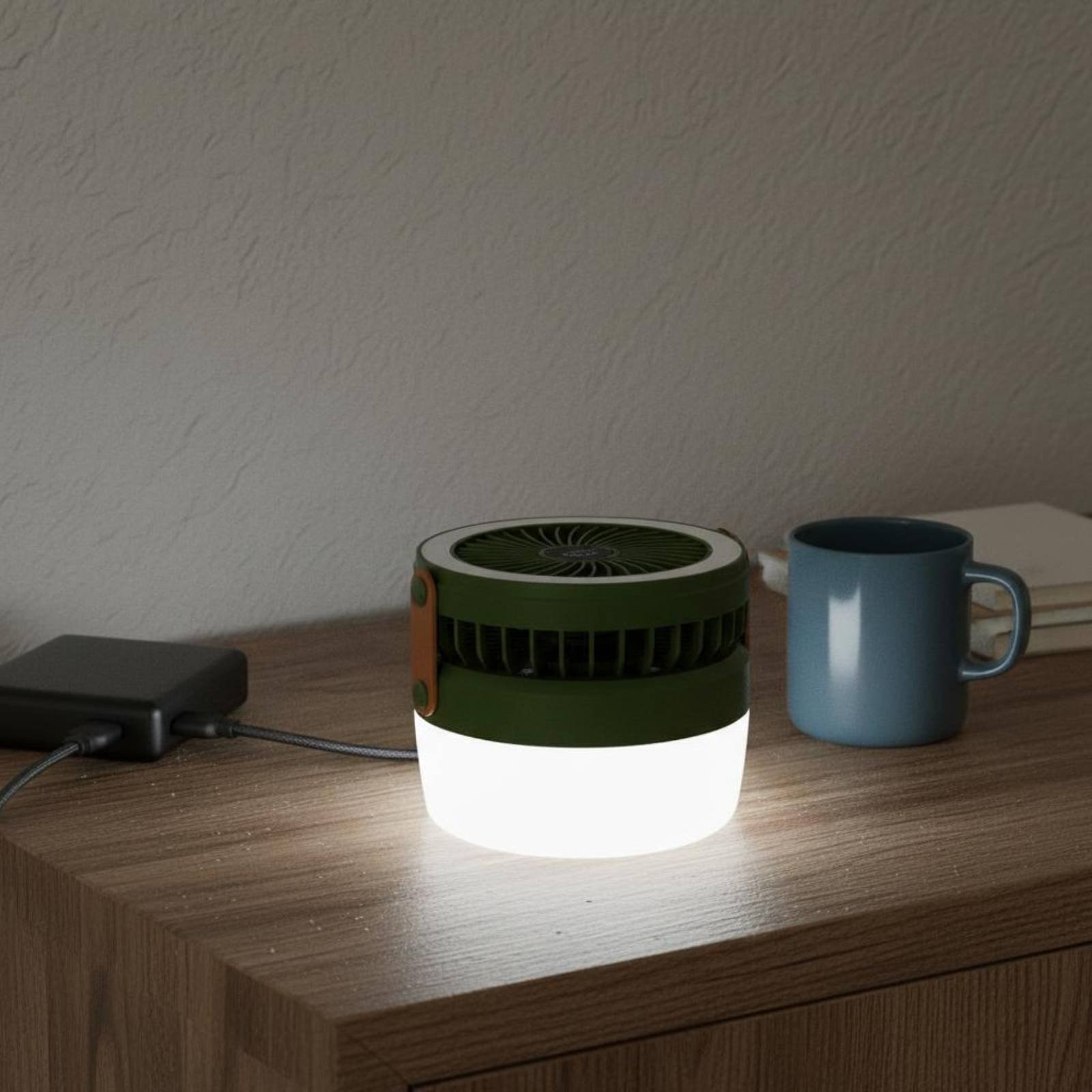 Solar Camping Fan Lantern Fold - огляд і ціна Camping Solar Lantern