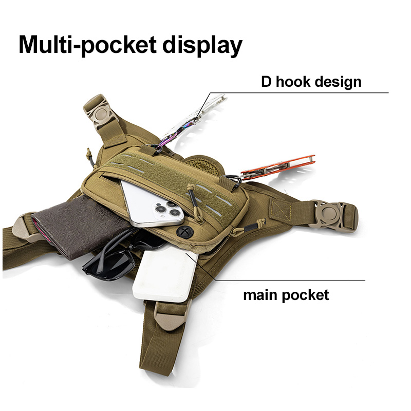 Tactical Front Chest Rig Bag V - огляд і ціна Outdoor Camping Vest