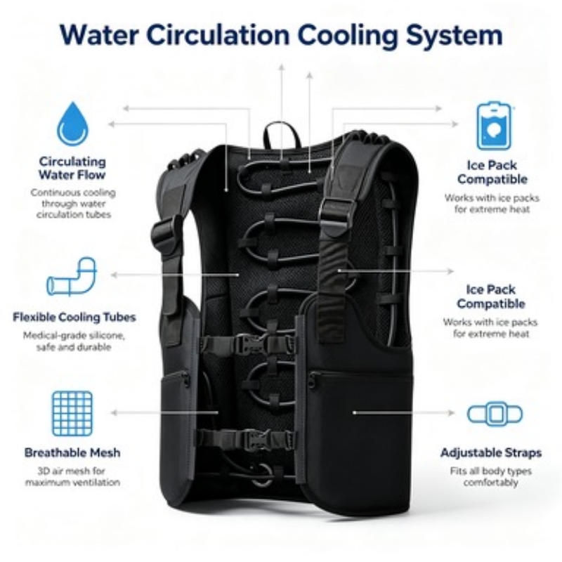 Water Cooling Vest Shoulder St - огляд і ціна Outdoor Camping Vest