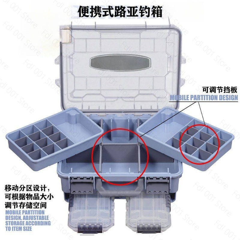 Fishing Tackle Box Large Capac - огляд і ціна Outdoor Camping Box