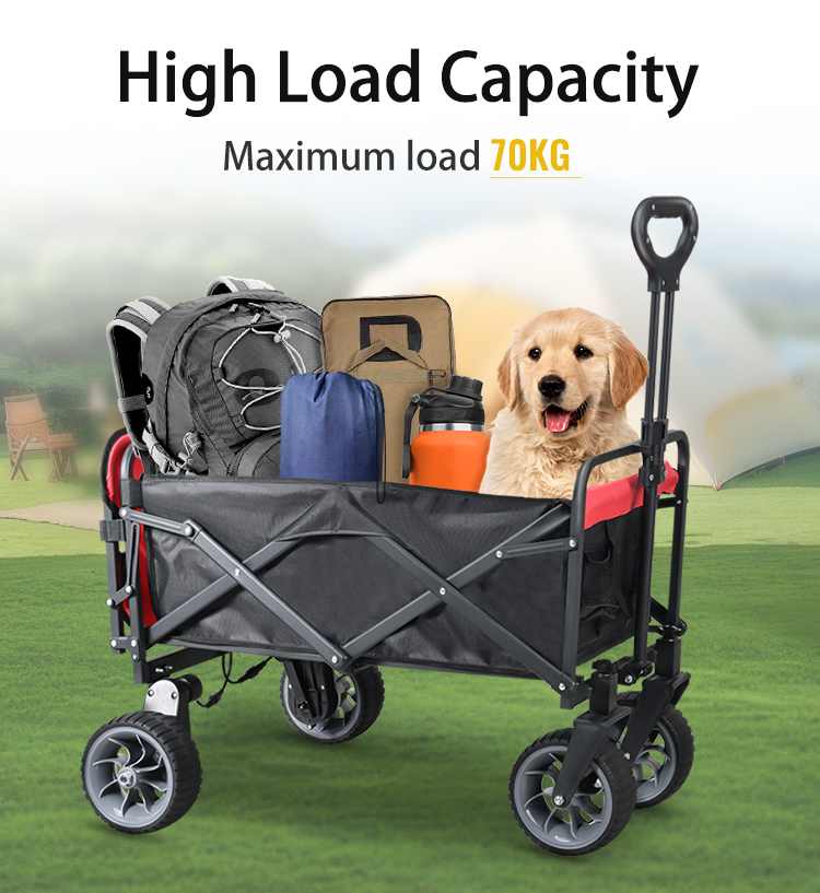 Electric Camping Wagon Cart Fo - огляд і ціна Camp Table Folding
