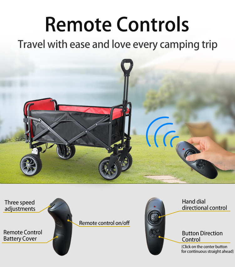 Electric Camping Wagon Cart Fo - огляд і ціна Camp Table Folding