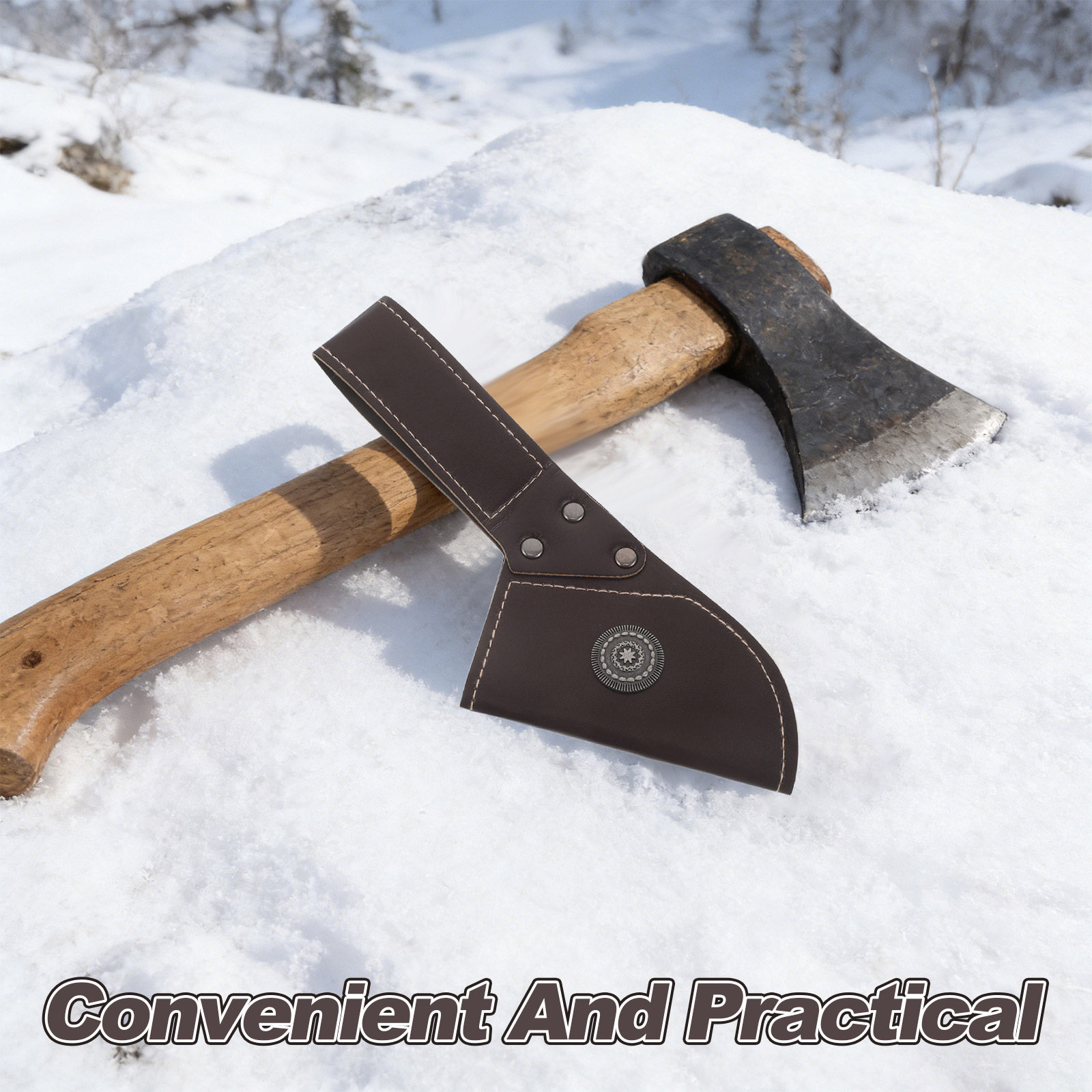 Hatchet Sheath Axe Head Cover  - огляд і ціна Camp Axe Hatchet