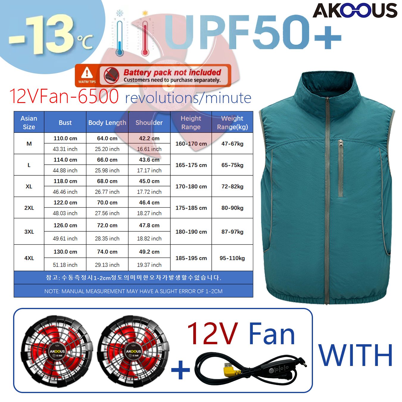 12V 5V USB Sleeveless Cooling  - огляд і ціна Outdoor Camping Air Conditioner