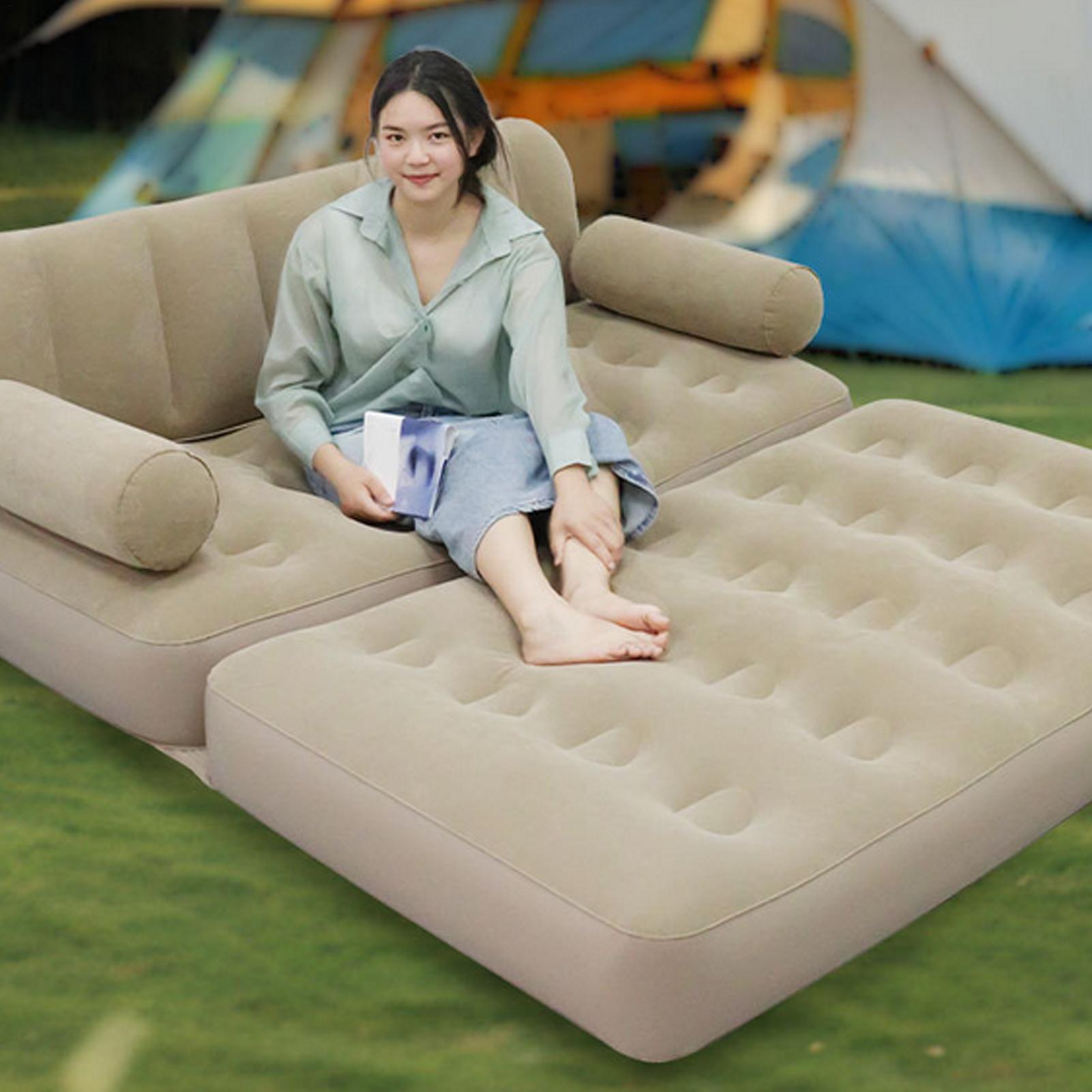 Air Sofa With Air Pump Folding - огляд і ціна Outdoor Camping Couch