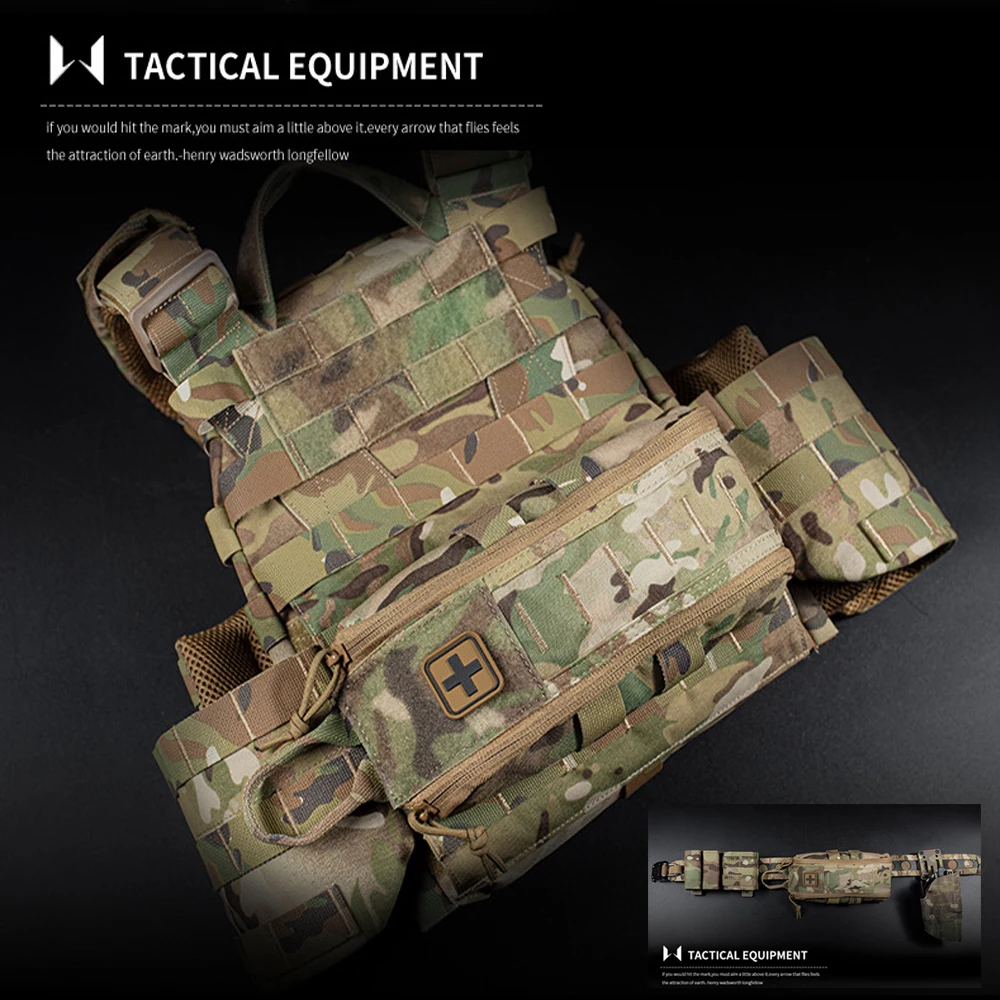 Camping First Aid Kit MOLLE Wa - огляд і ціна Outdoor Camping Vest