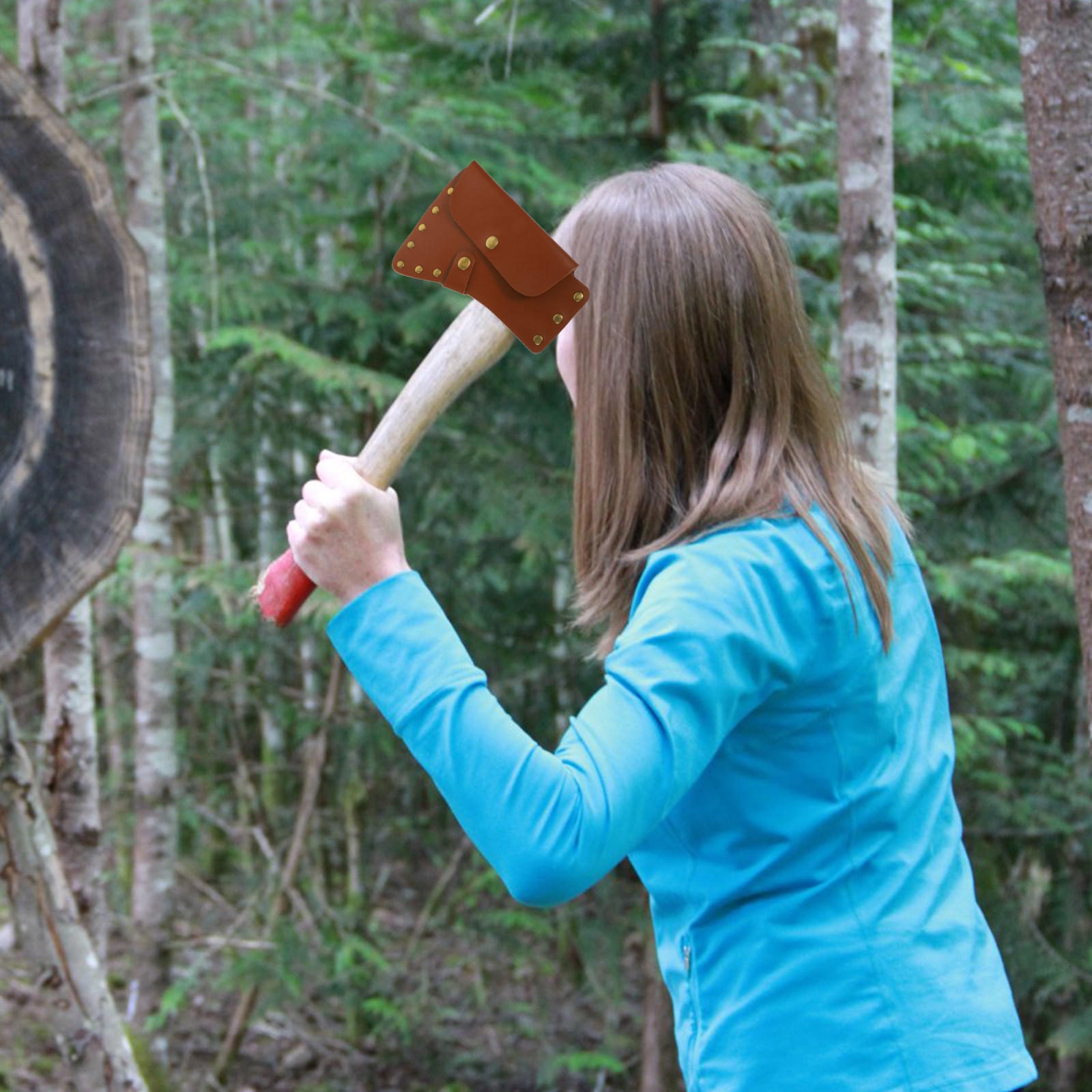 Heavy-Duty PU Hardware Axe Cov - огляд і ціна Camp Axe Hatchet