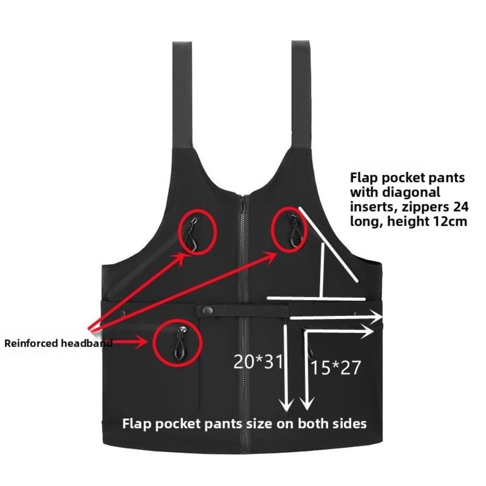 Variable Design Multifunctiona - огляд і ціна Outdoor Camping Vest