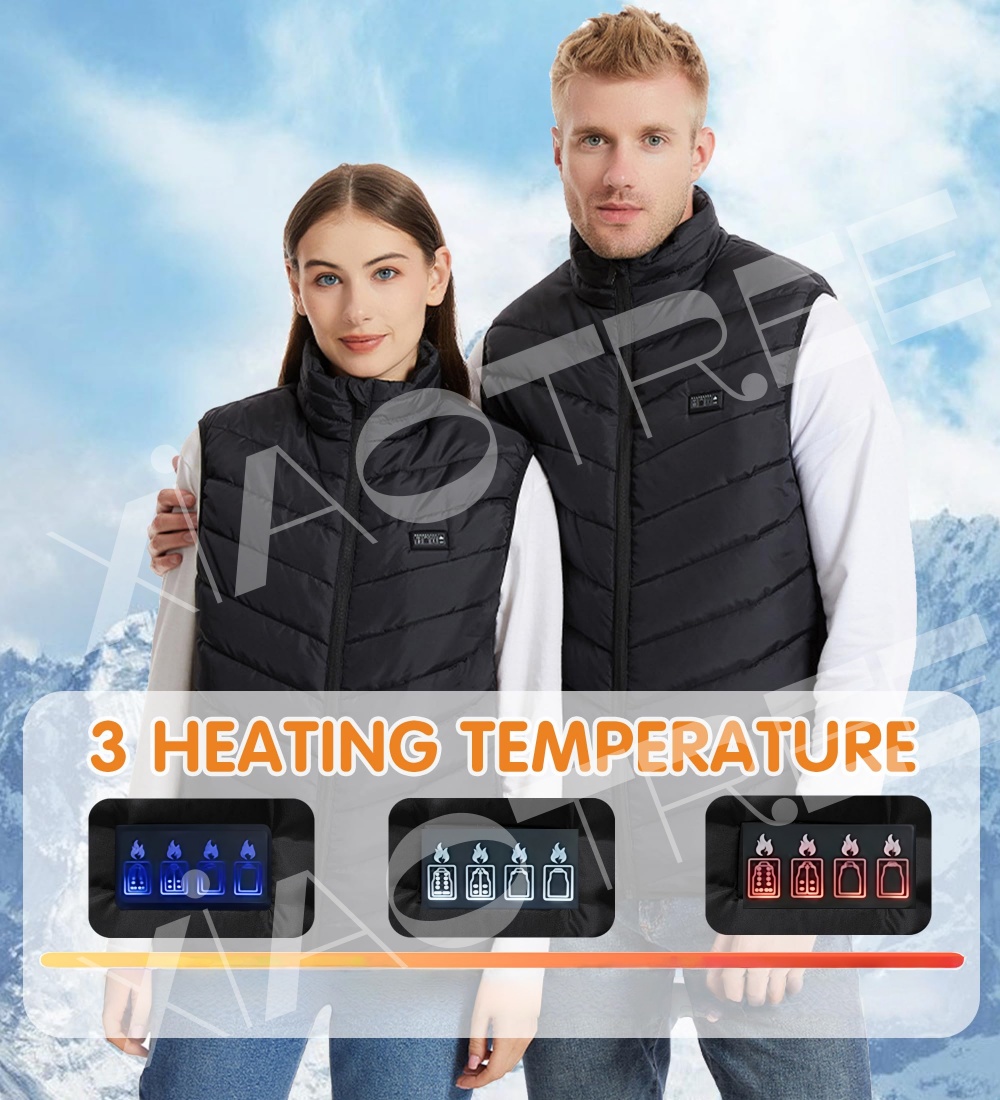 28/9 Areas Heated Vest Men Jac - огляд і ціна Outdoor Camping Vest