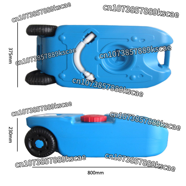 RV Camping Outdoor Wheeled Mob - огляд і ціна Outdoor Camping Water Tank