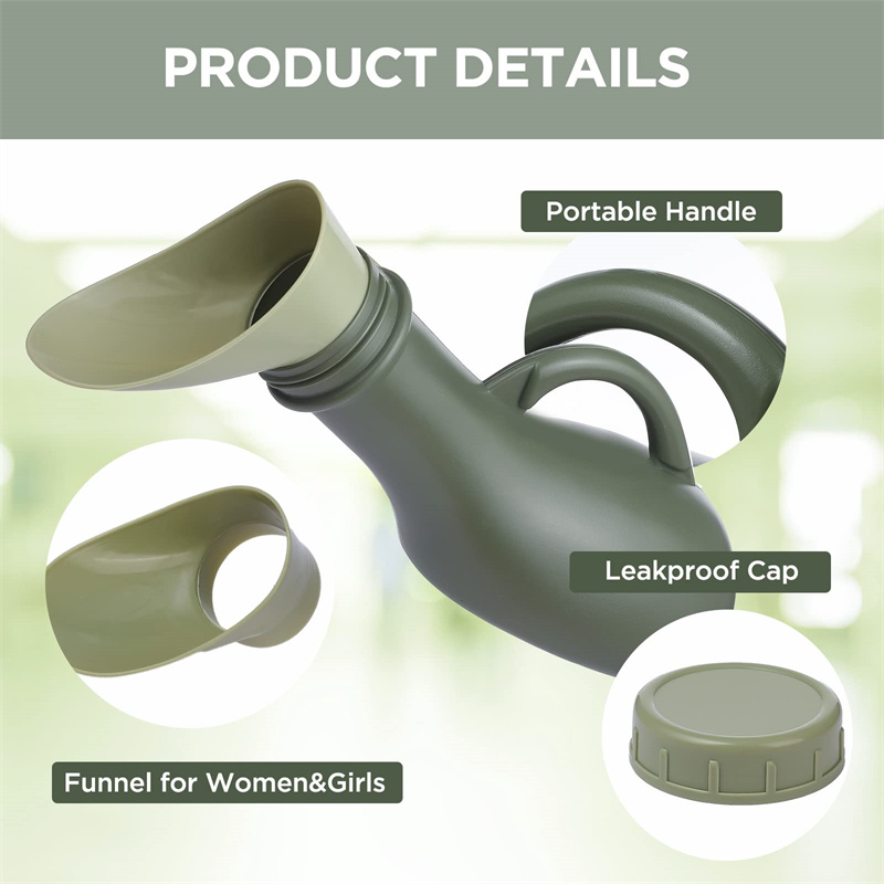 Portable Urinal 1000ml Spill P - огляд і ціна Outdoor Camping Water Tank