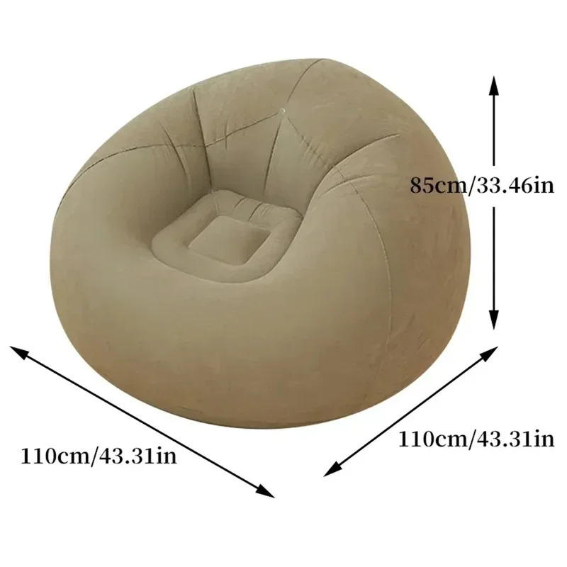 Large Lazy Inflatable Sofa Cha - огляд і ціна Outdoor Camping Couch