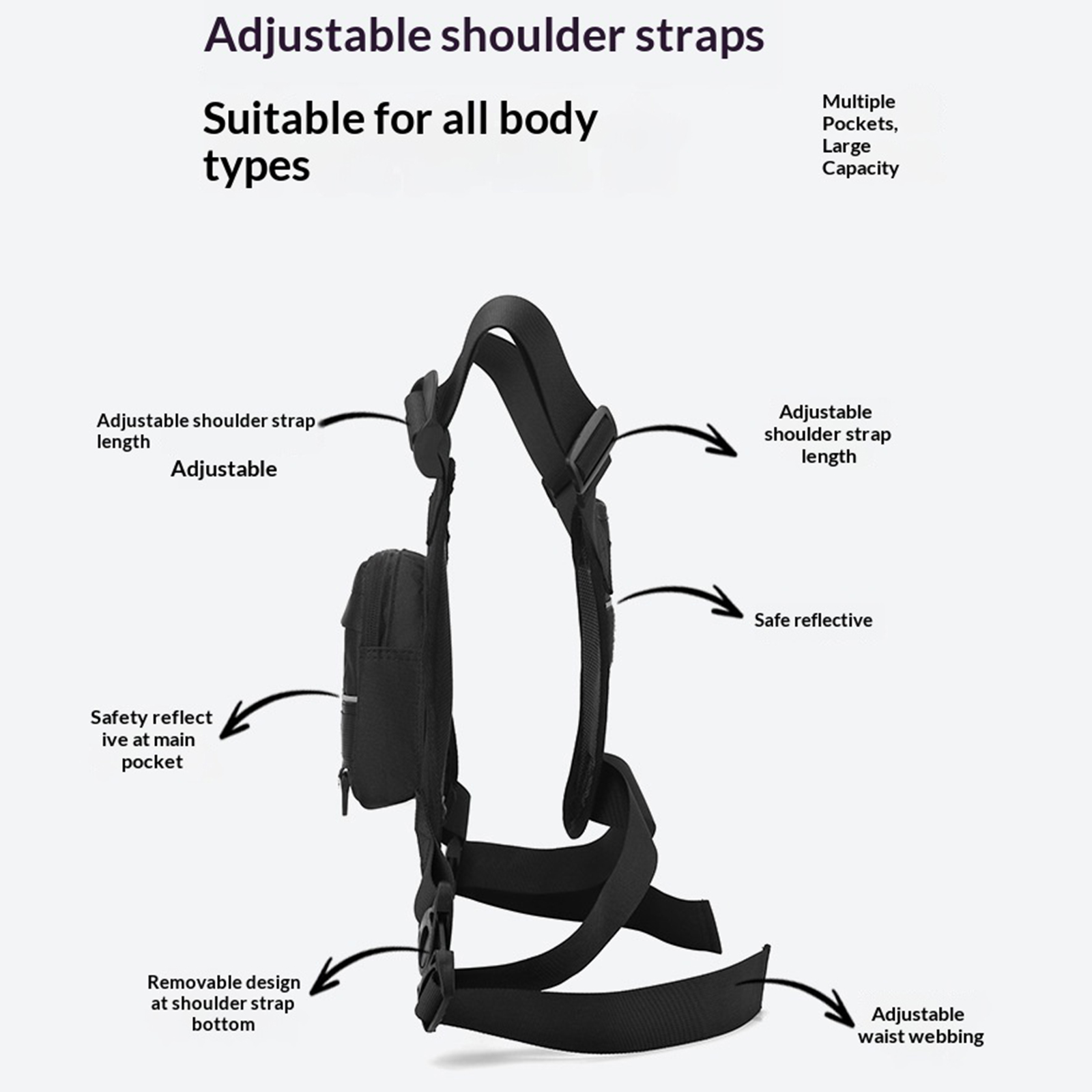 Outdoor Vest Bag Breathable Fr - огляд і ціна Outdoor Camping Vest