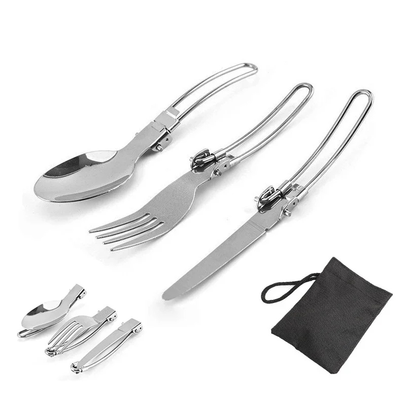 1-10PCS Foldable Camping Forks - огляд і ціна Outdoor Camping Glamping Share