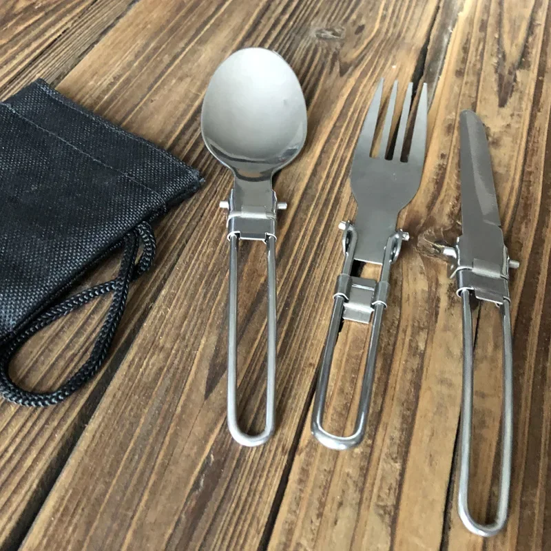1-10PCS Foldable Camping Forks - огляд і ціна Outdoor Camping Glamping Share