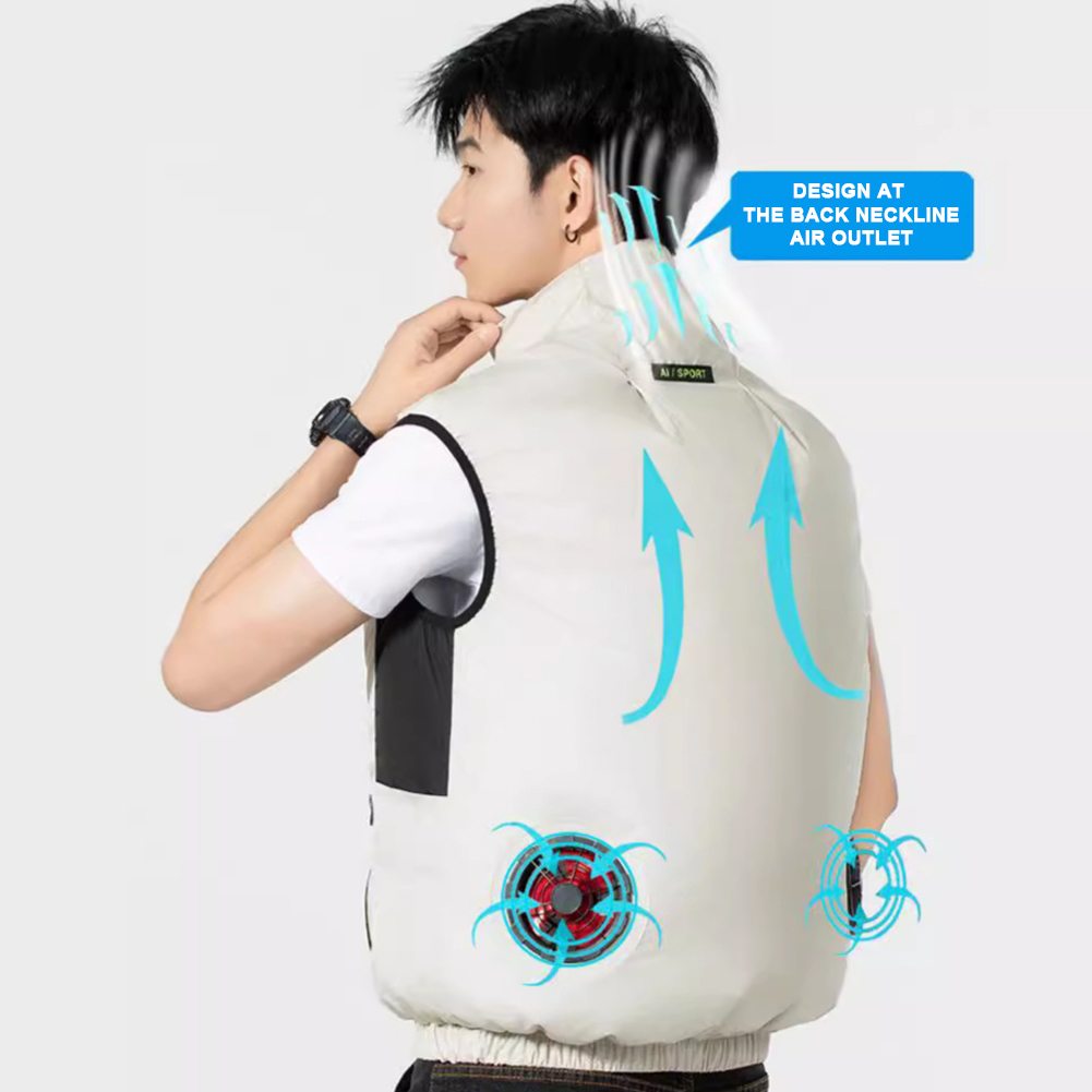 2025 Cooling Fan Vest Air Cond - огляд і ціна Outdoor Camping Air Conditioner