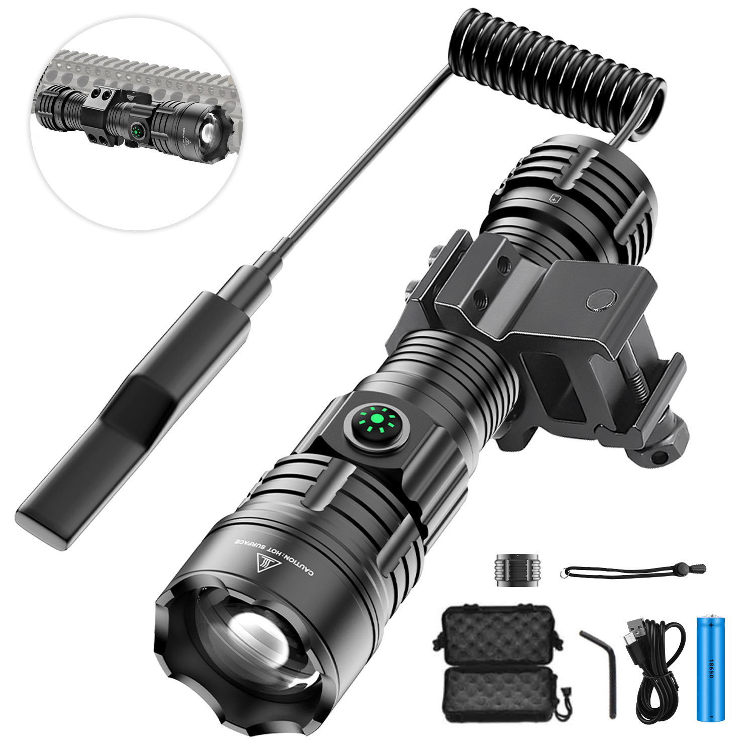 LED Flashlight Tactical Night  - огляд і ціна Outdoor Camping Glamping Share