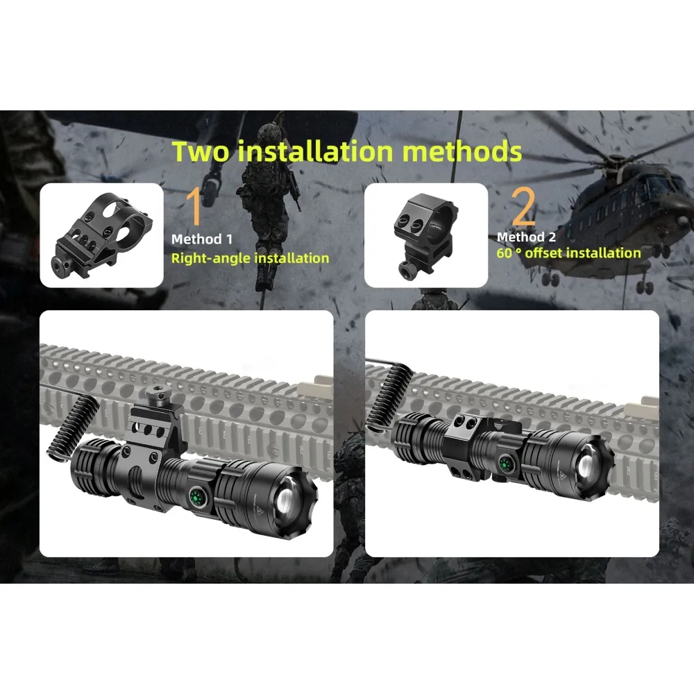 LED Flashlight Tactical Night  - огляд і ціна Outdoor Camping Glamping Share