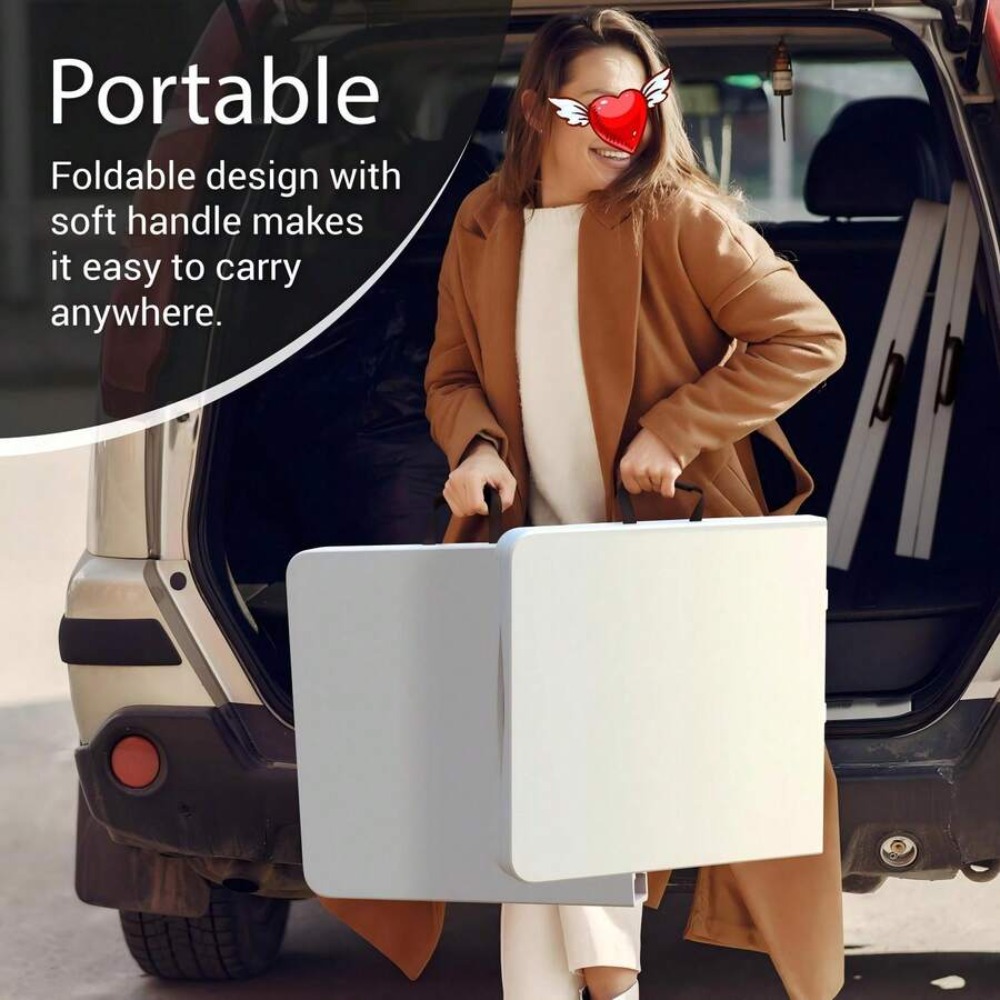 4FT Foldable Table Adjustable  - огляд і ціна Camp Table Folding