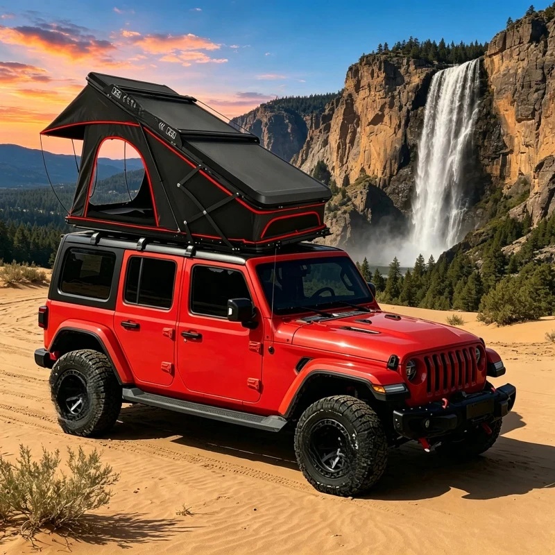 Aluminum Hard Top Roof Tent Ou - огляд і ціна Outdoor Camping Tent