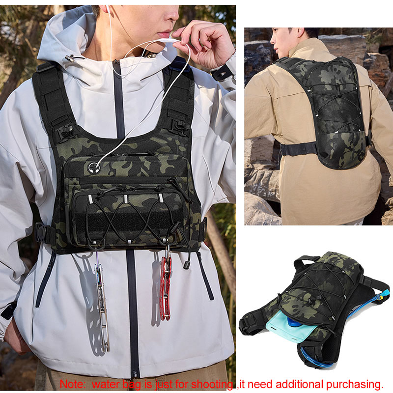 Tactical Bag Front Chest Rig V - огляд і ціна Outdoor Camping Vest