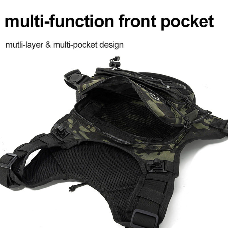 Tactical Bag Front Chest Rig V - огляд і ціна Outdoor Camping Vest